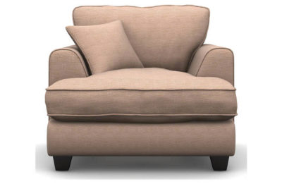 Heart of House Hampstead Fabric Chair - Old Rose